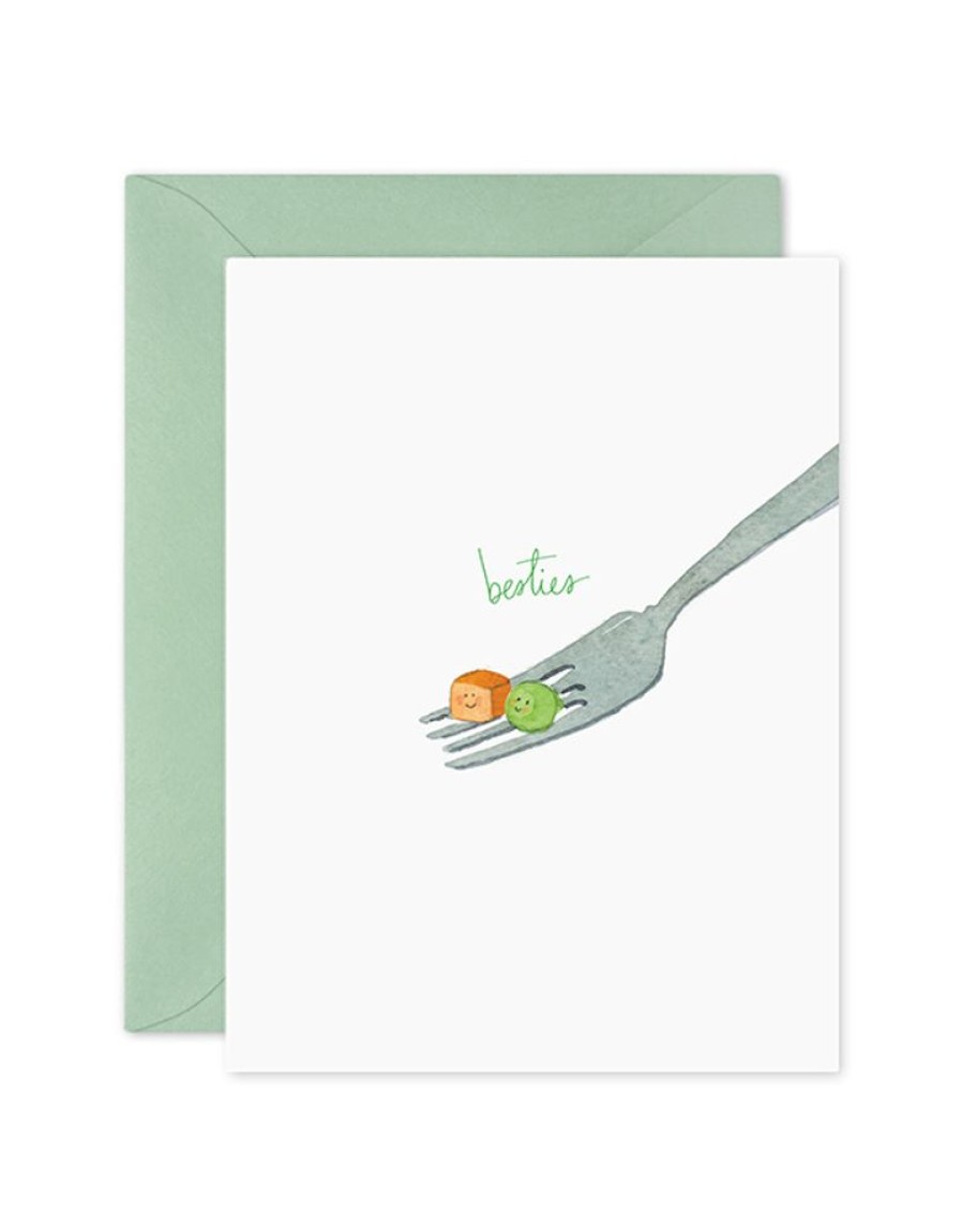 Greeting Cards E. Frances Paper Studio | Besties Peas And Carrot