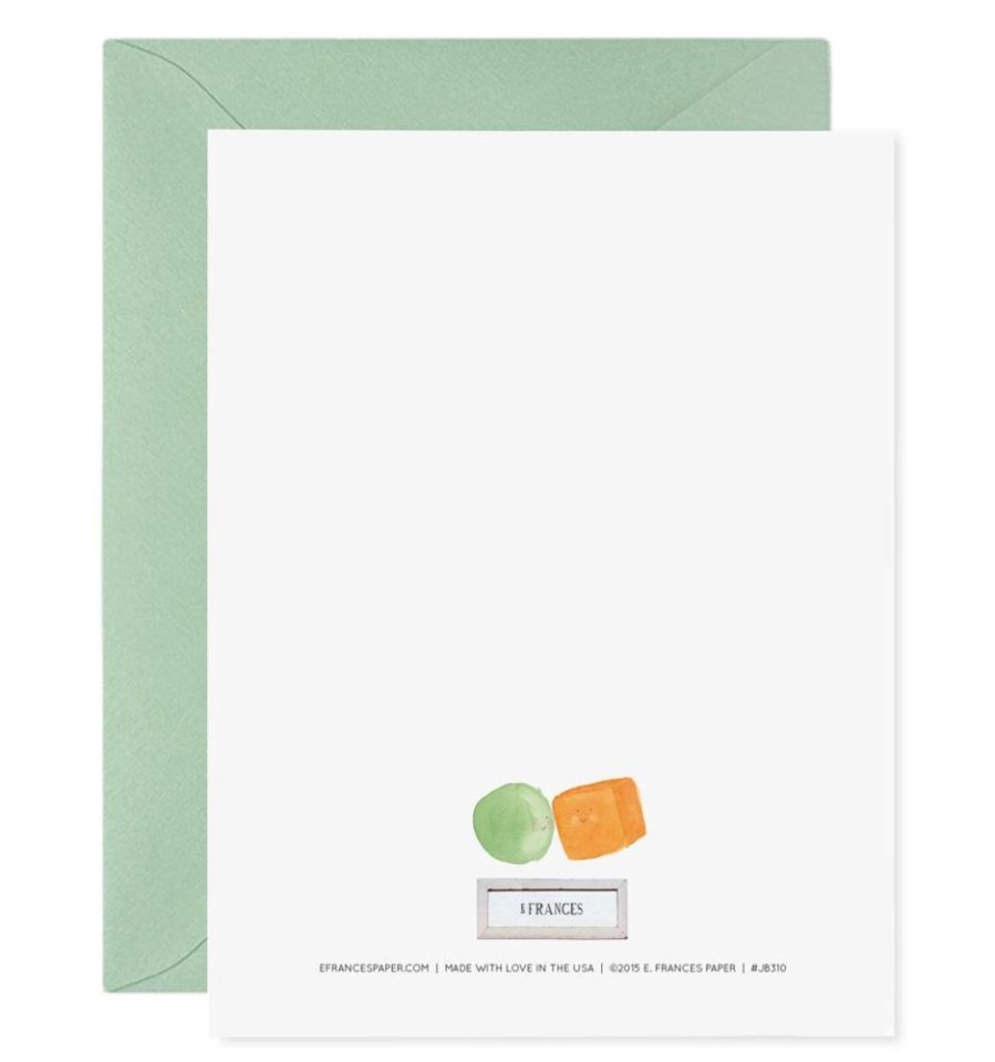 Greeting Cards E. Frances Paper Studio | Besties Peas And Carrot