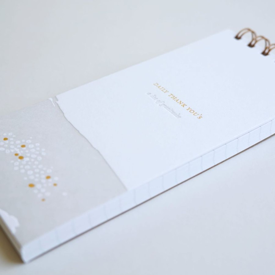 Paper & Office Little Well Paper Co. Notebooks | Daily Thank You'S Notebook