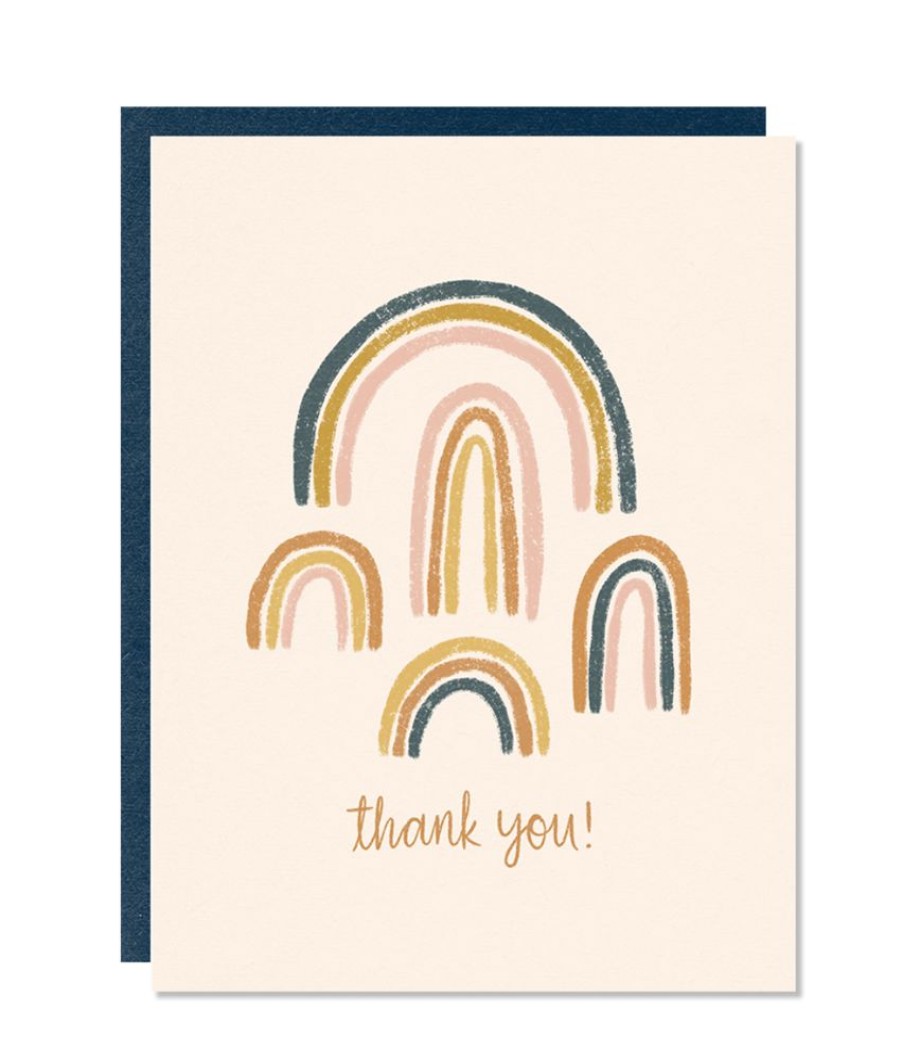 Greeting Cards Delilah The Gemini | Rainbow Thank You