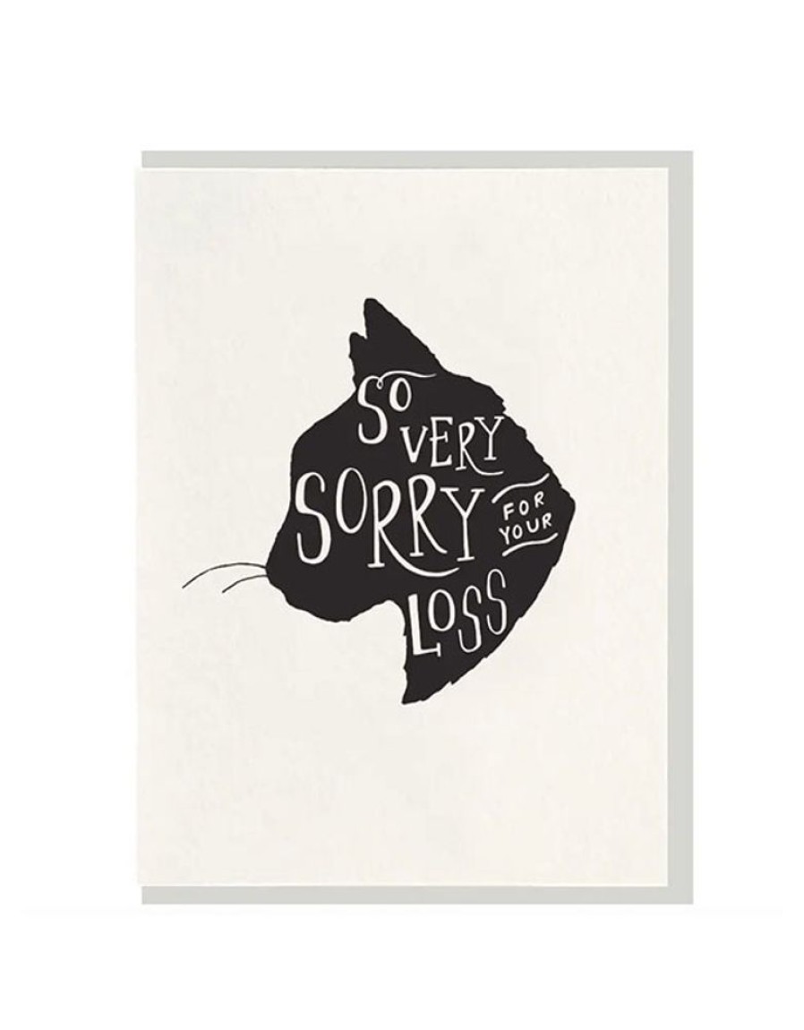 Greeting Cards Dahlia Press | So Very Sorry Cat Sympathy