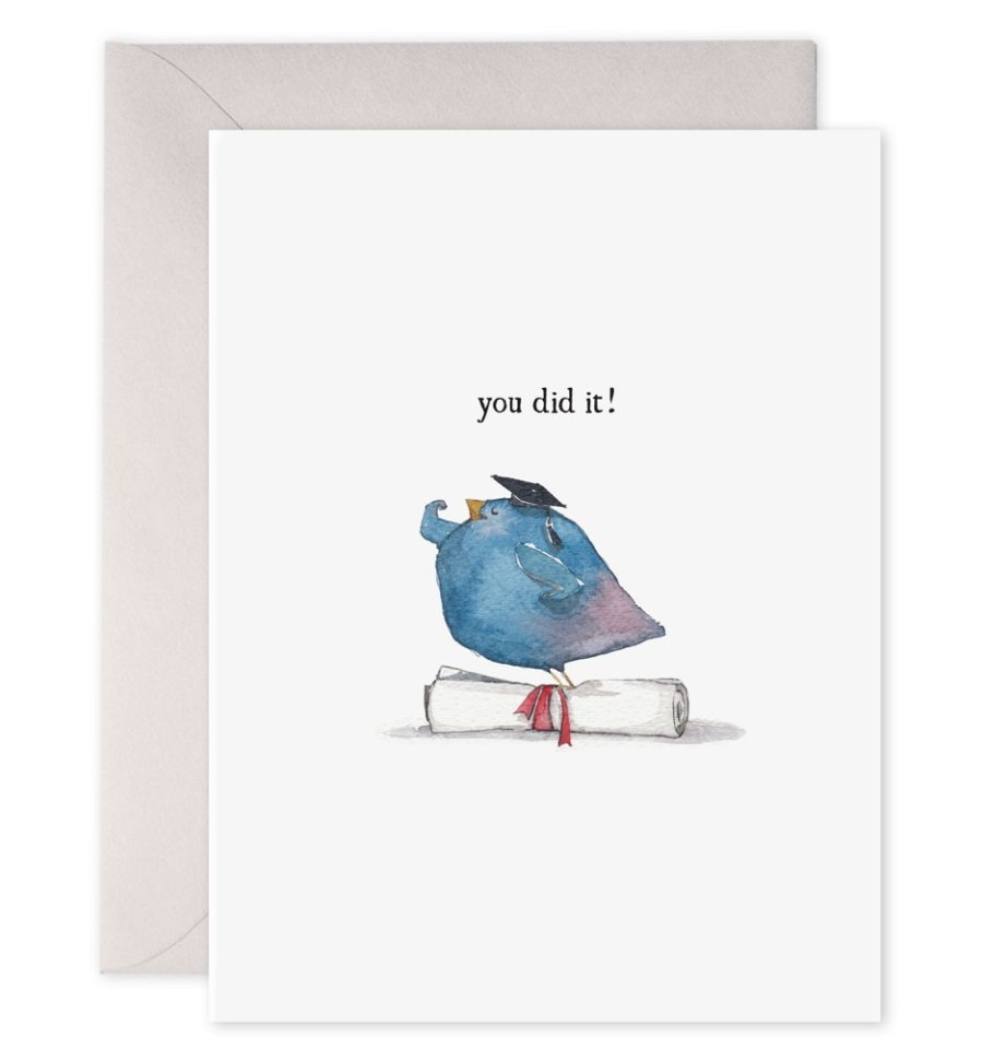 Greeting Cards E. Frances Paper Studio Graduation | You Did It!