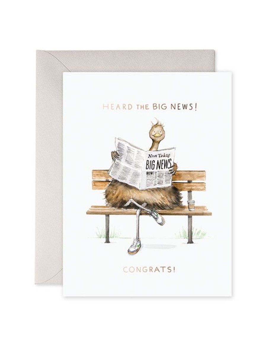 Greeting Cards E. Frances Paper Studio | Big News