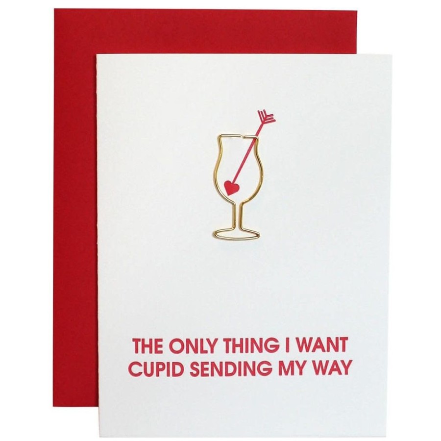 Greeting Cards Chez Gagne Letterpress | Cupid Send Me