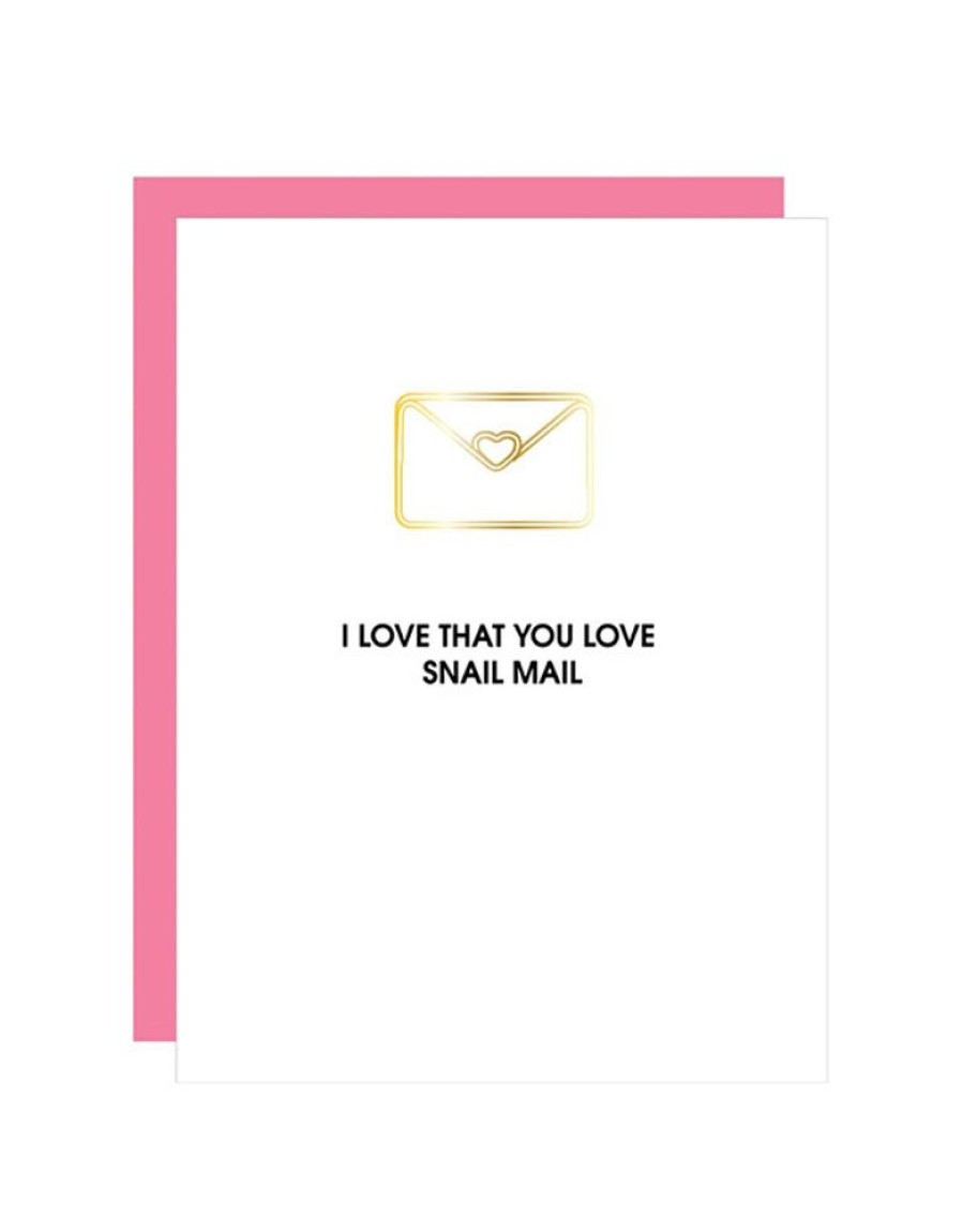 Greeting Cards Chez Gagne Letterpress | Love Snail Mail