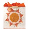 Party & Gift Wrap The Gift Wrap Company Gift Bags | Solar Flair Square Gift Bag, Large