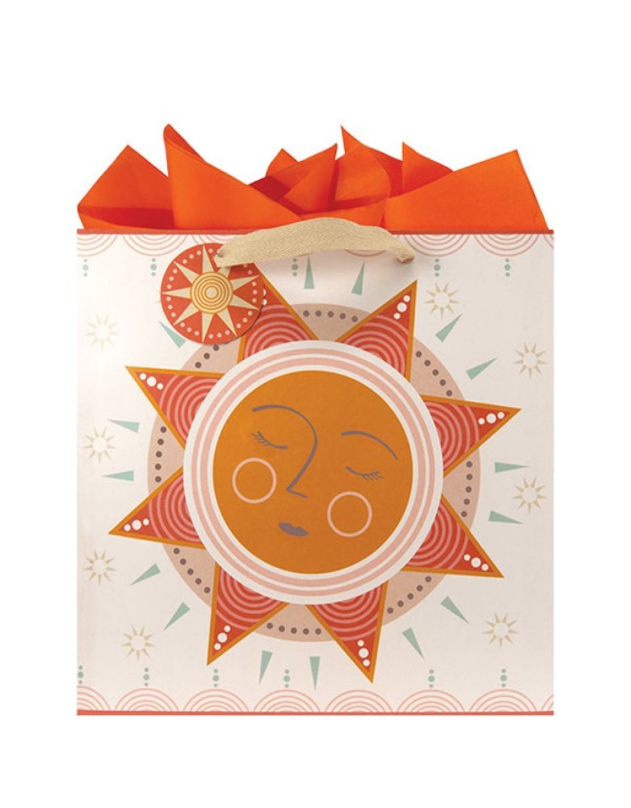 Party & Gift Wrap The Gift Wrap Company Gift Bags | Solar Flair Square Gift Bag, Large