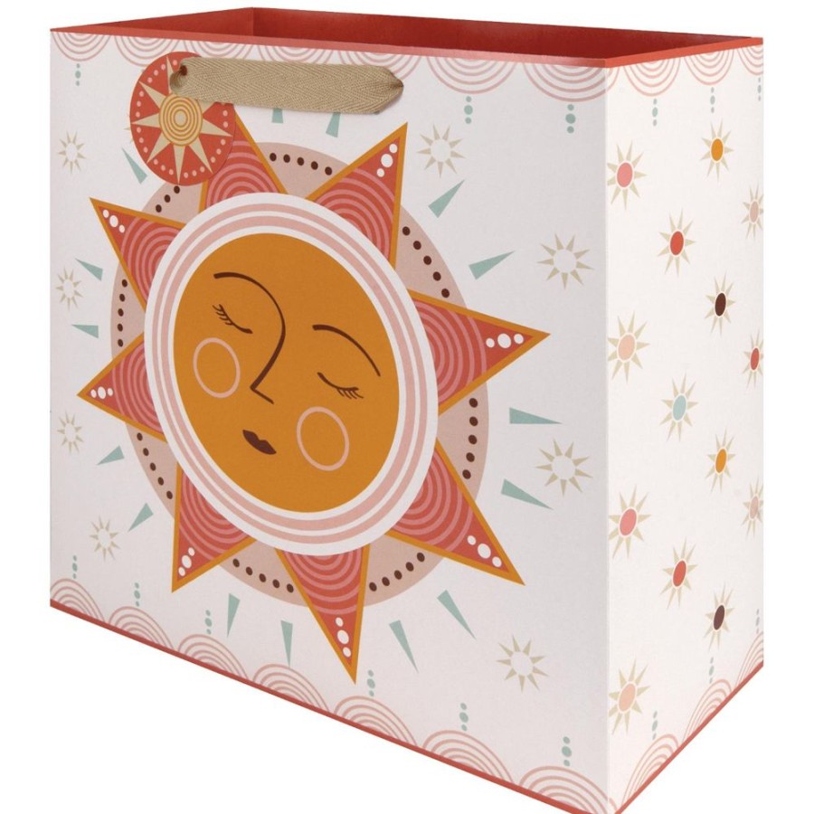 Party & Gift Wrap The Gift Wrap Company Gift Bags | Solar Flair Square Gift Bag, Large