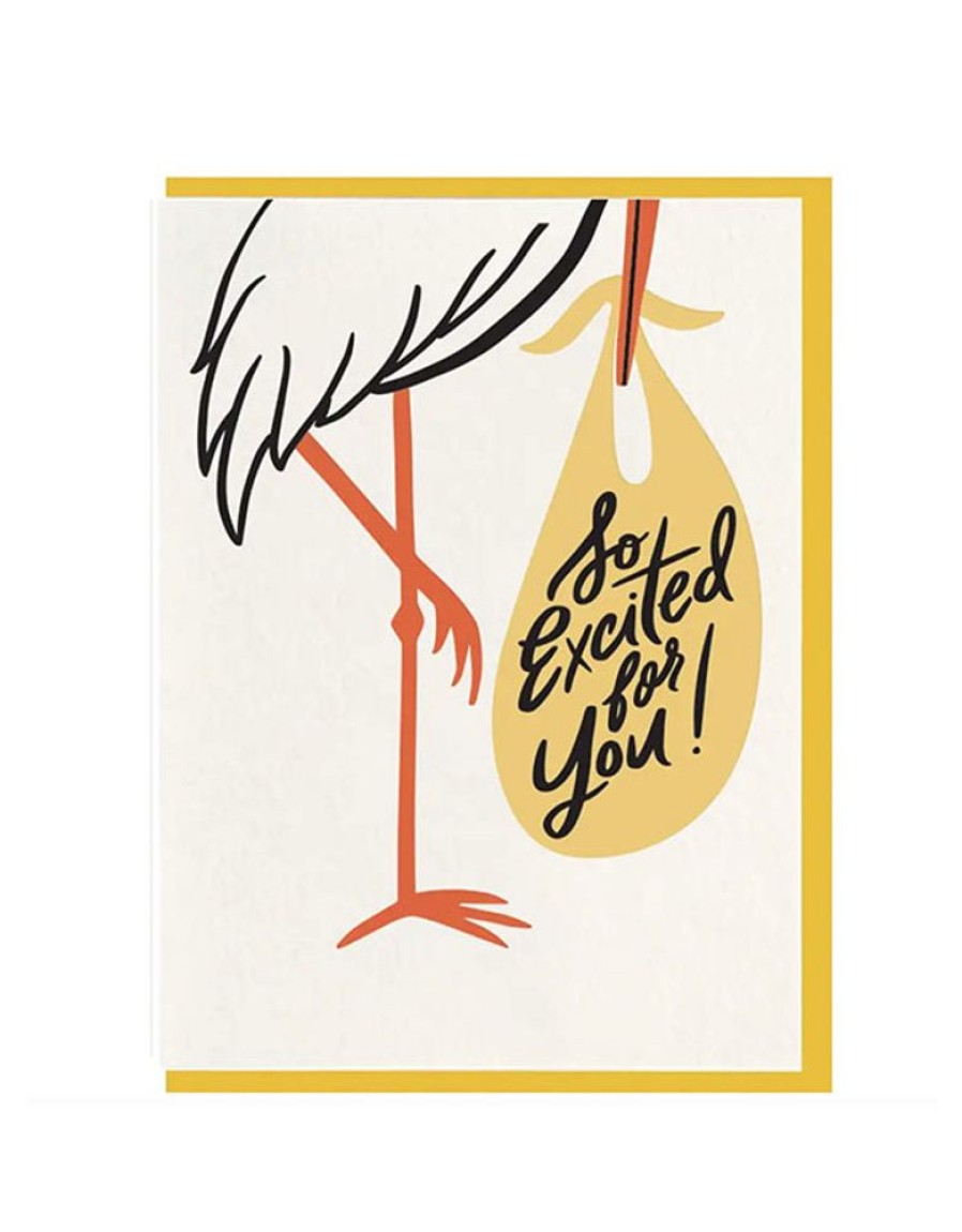 Greeting Cards Dahlia Press | Stork