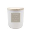 Home & Gift White Stone Candles | 8 Oz Fall-Winter Candles