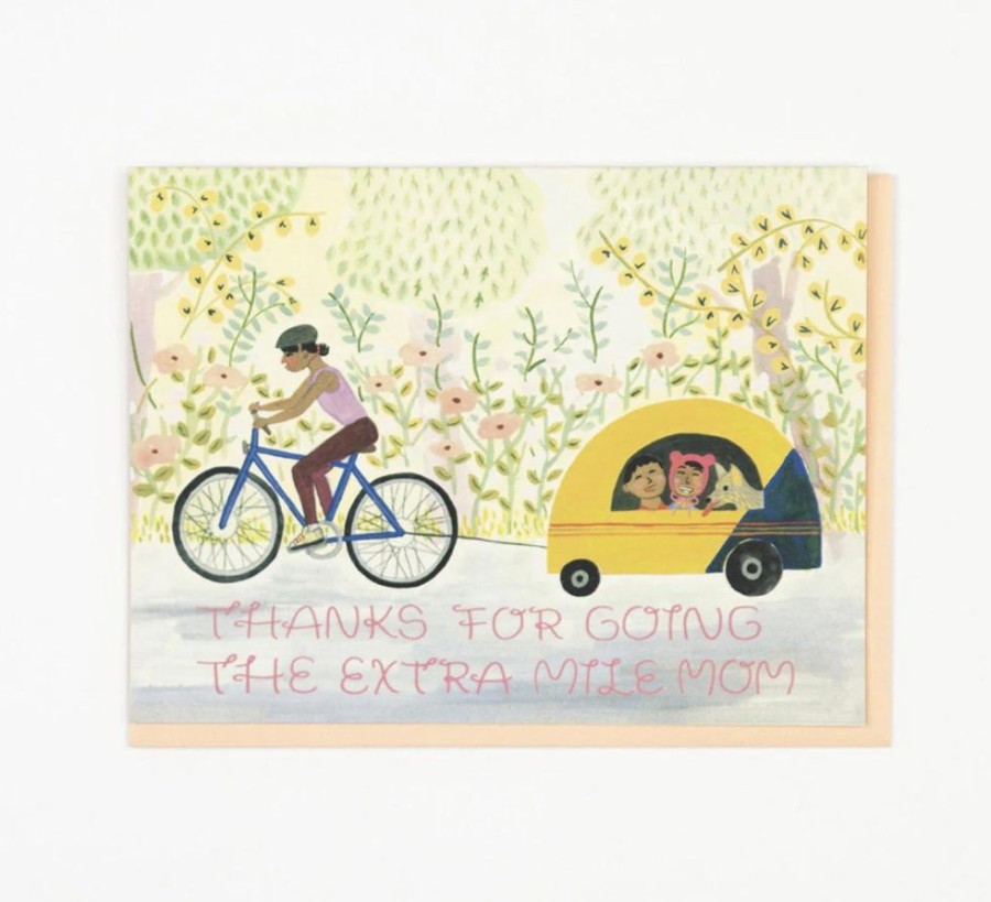 Greeting Cards Small Adventure Mother'S Day | Mom Biking