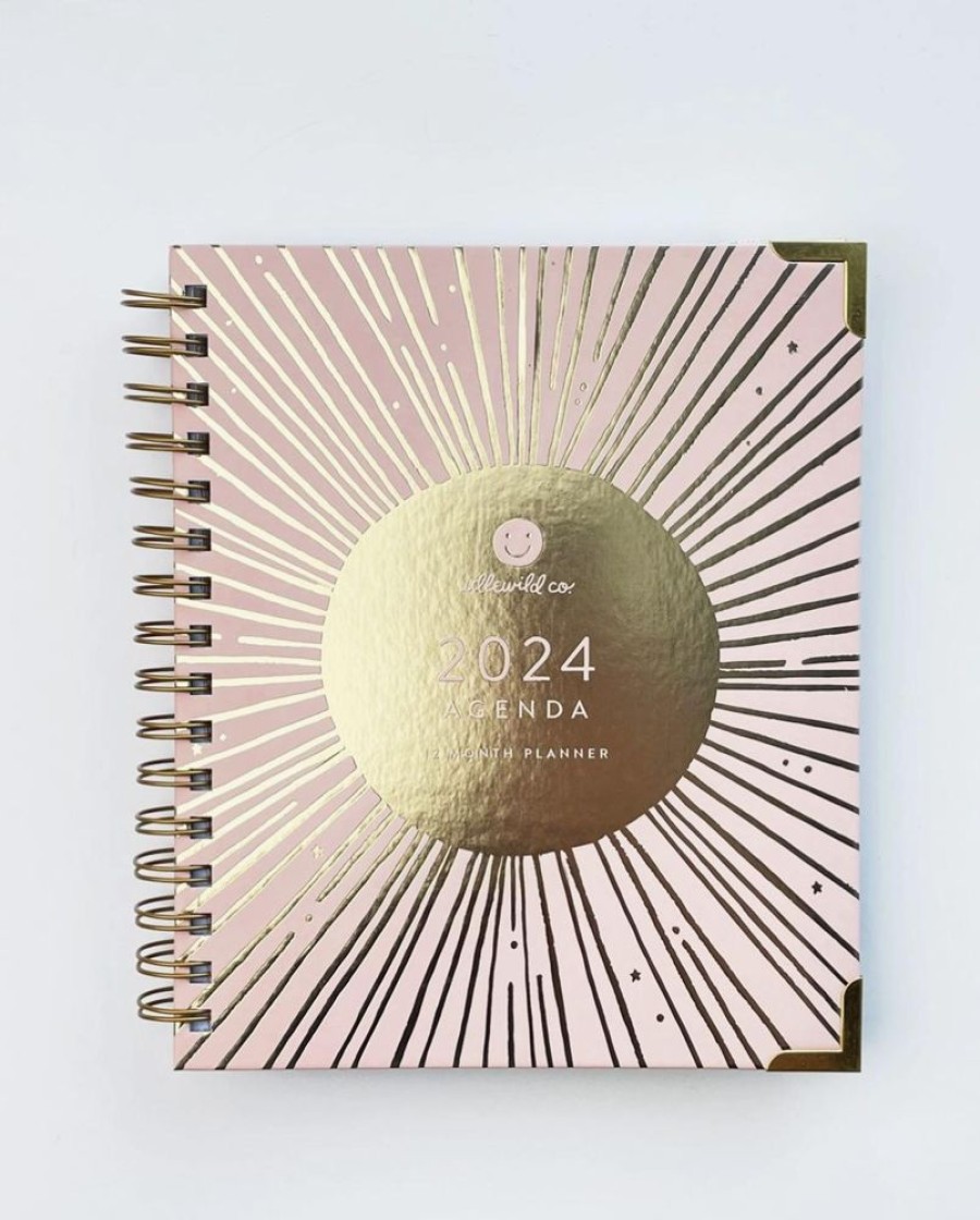 Paper & Office Idlewild Co. Planners | 2024 Sun & Moon Spiral Bound Planner