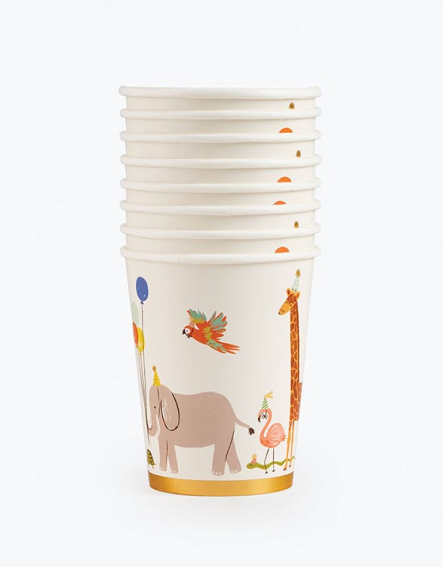 Party & Gift Wrap Rifle Paper Co. | Party Animals 8 Ounce Cups