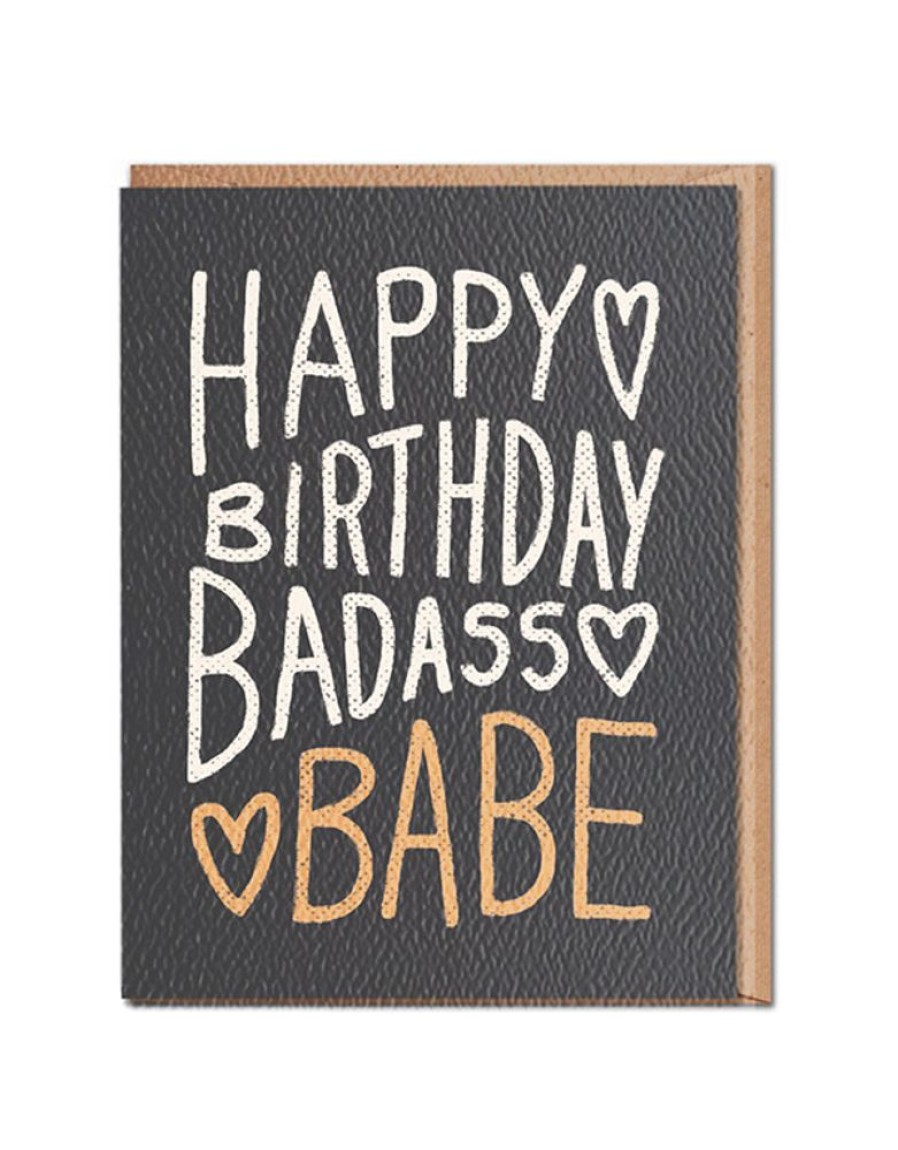 Greeting Cards Daydream Prints | Happy Birthday Badass Babe