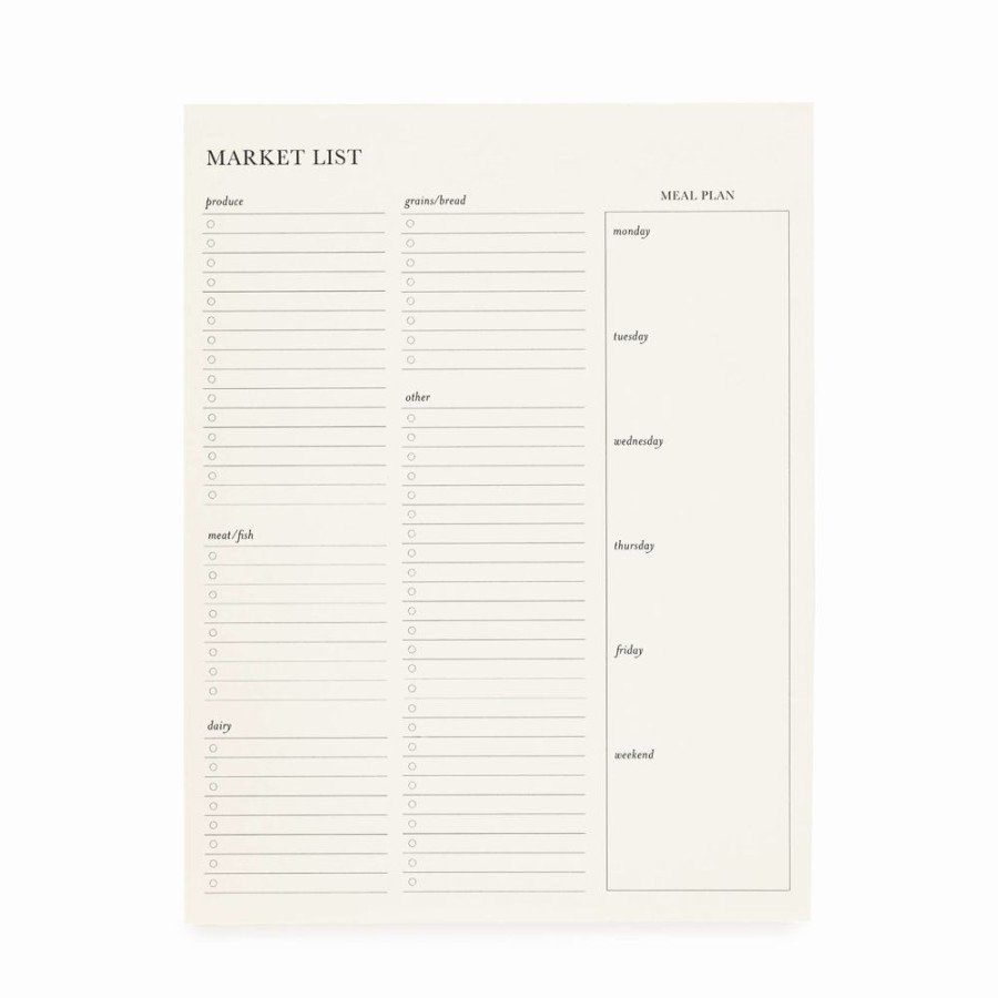 Paper & Office Sugar Paper | Market List Pad