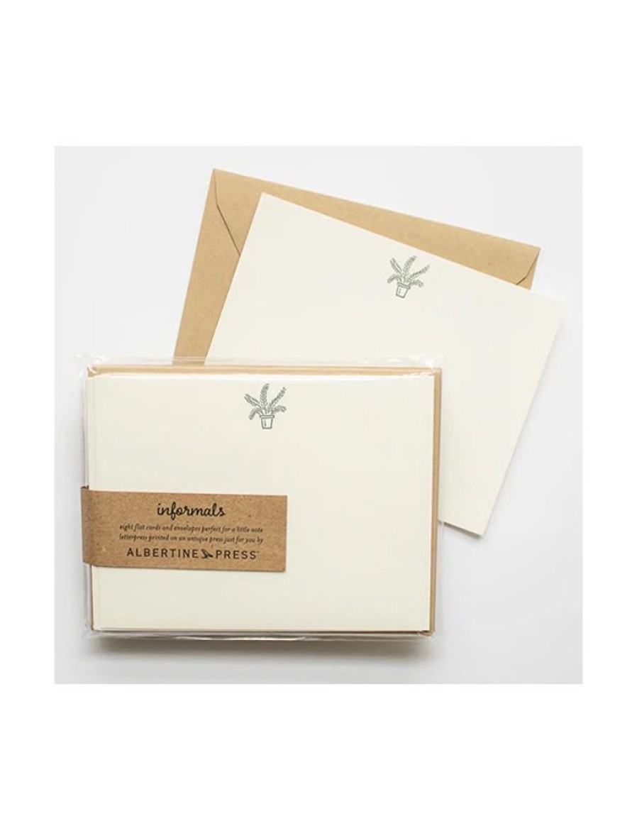 Paper & Office Albertine Press Everyday Notes | Fronds Note Card Set