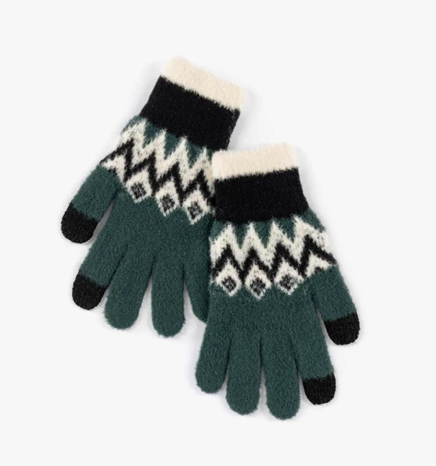 Accessories Shiraleah | Lina Gloves, Green