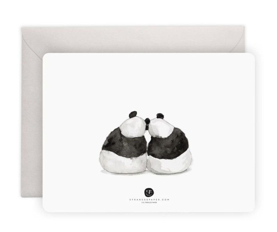 Paper & Office E. Frances Paper Studio | Panda Hug Flat Notes