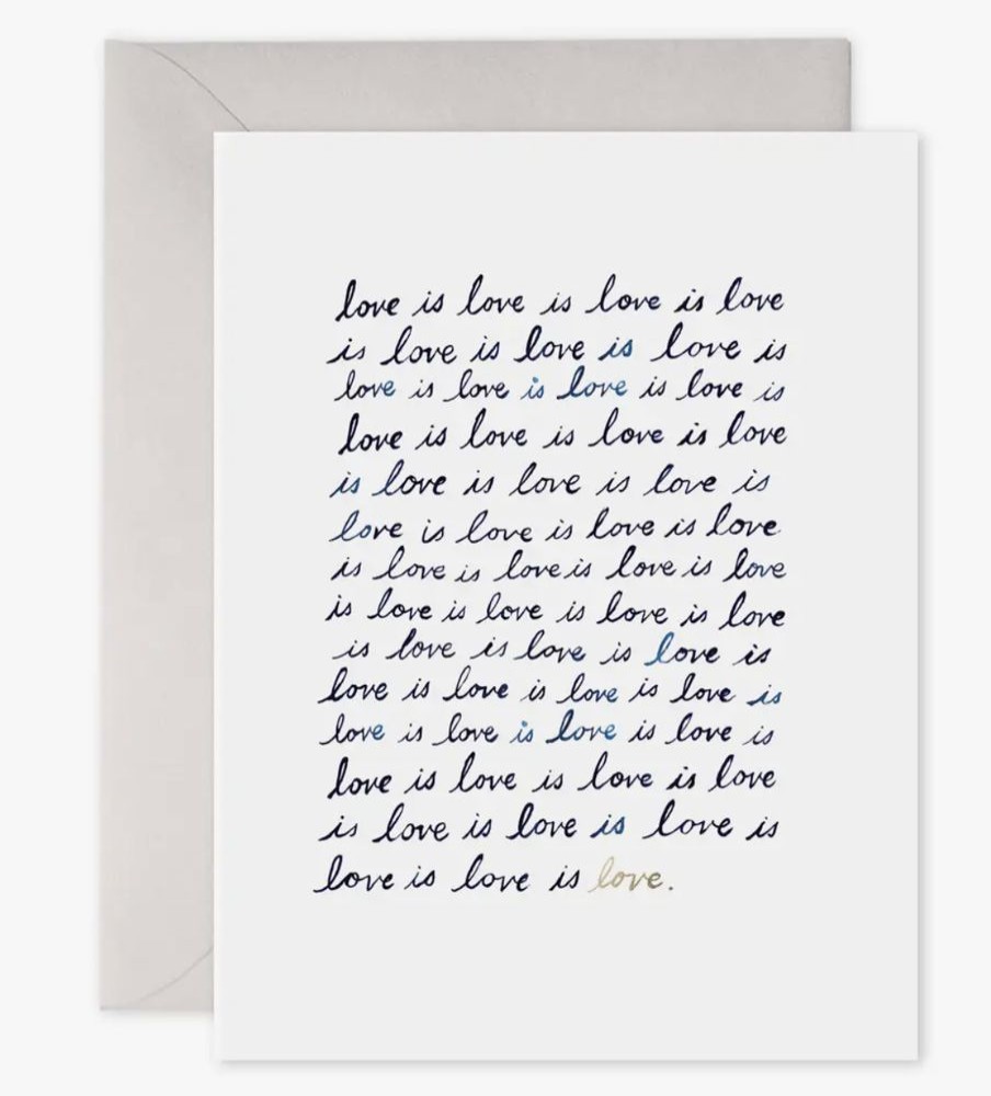 Greeting Cards E. Frances Paper Studio | Love Is Love