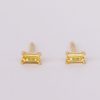 Accessories JaxKelly Earrings | Lemon Baguette