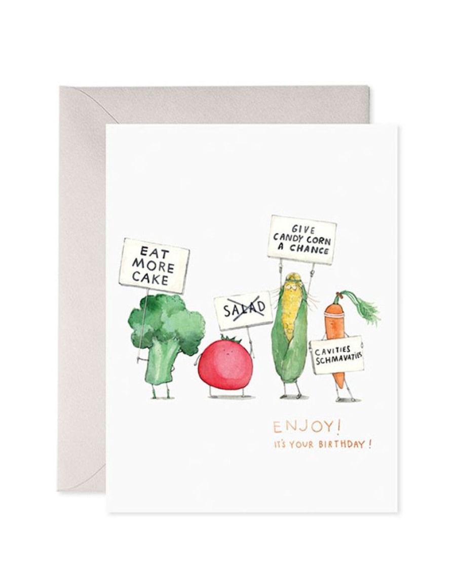 Greeting Cards E. Frances Paper Studio | Veggie Strike