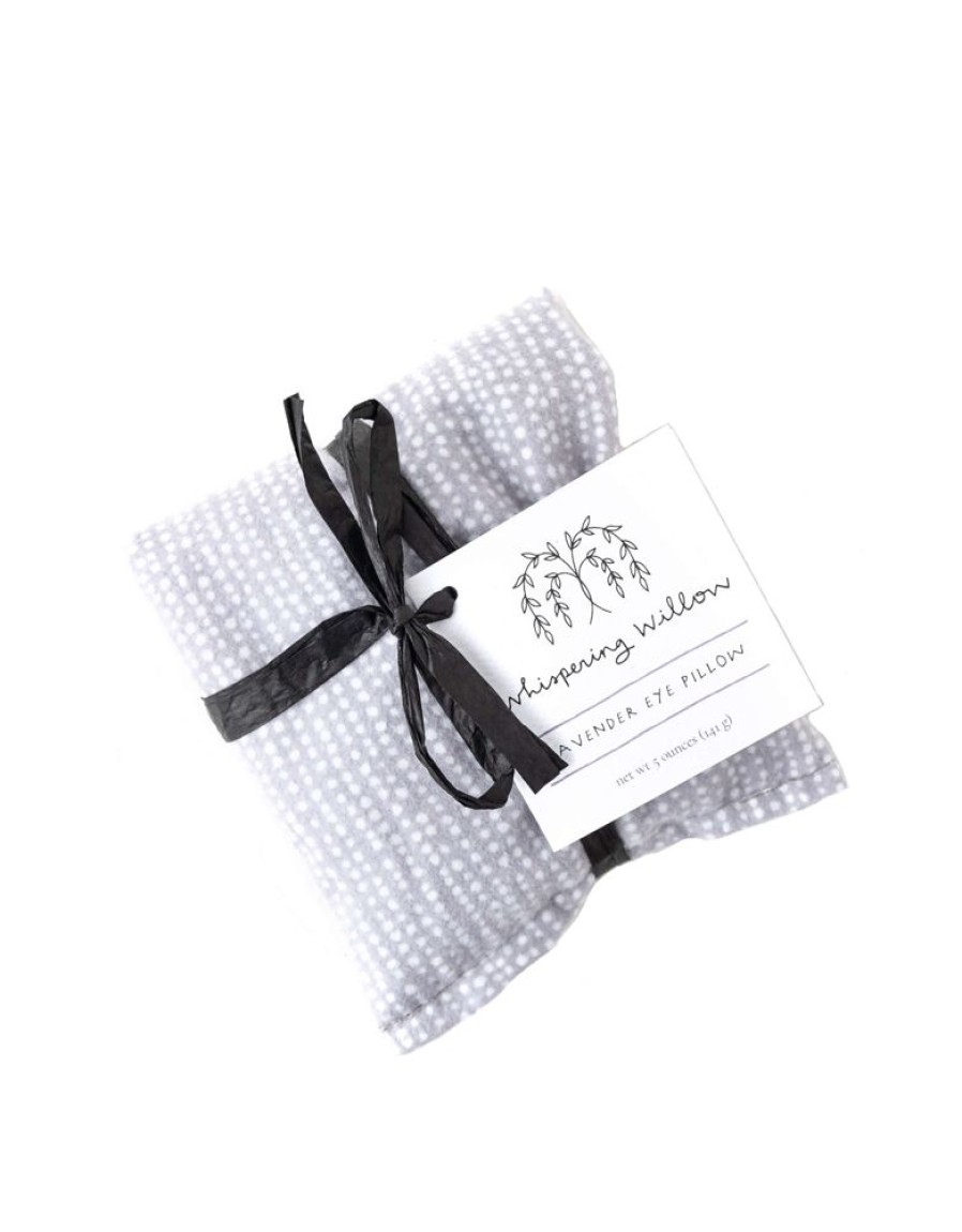 Bath & Body Whispering Willow | Lavender Eye Pillow, Tranquil Gray