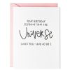 Greeting Cards Paper Epiphanies | Universe Birthday