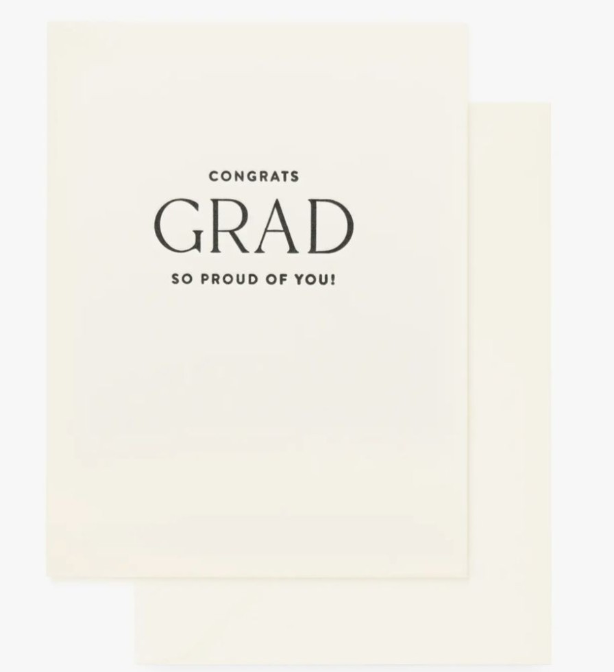 Greeting Cards Sugar Paper Graduation | Grad Congrats, Cream